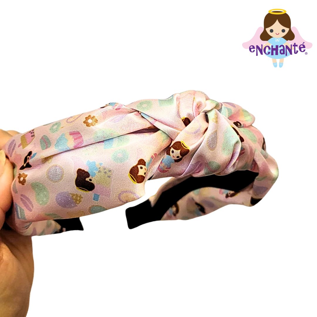 Enchante Boba Pink Headband