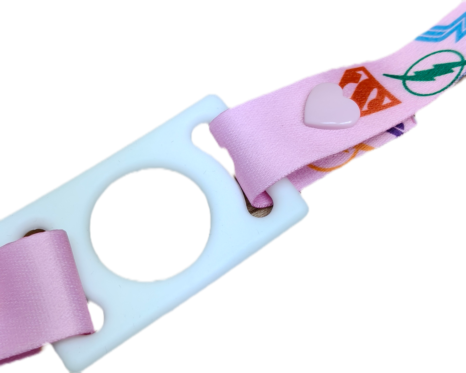 DC Comics Strap + Bottle Ring (Pink)