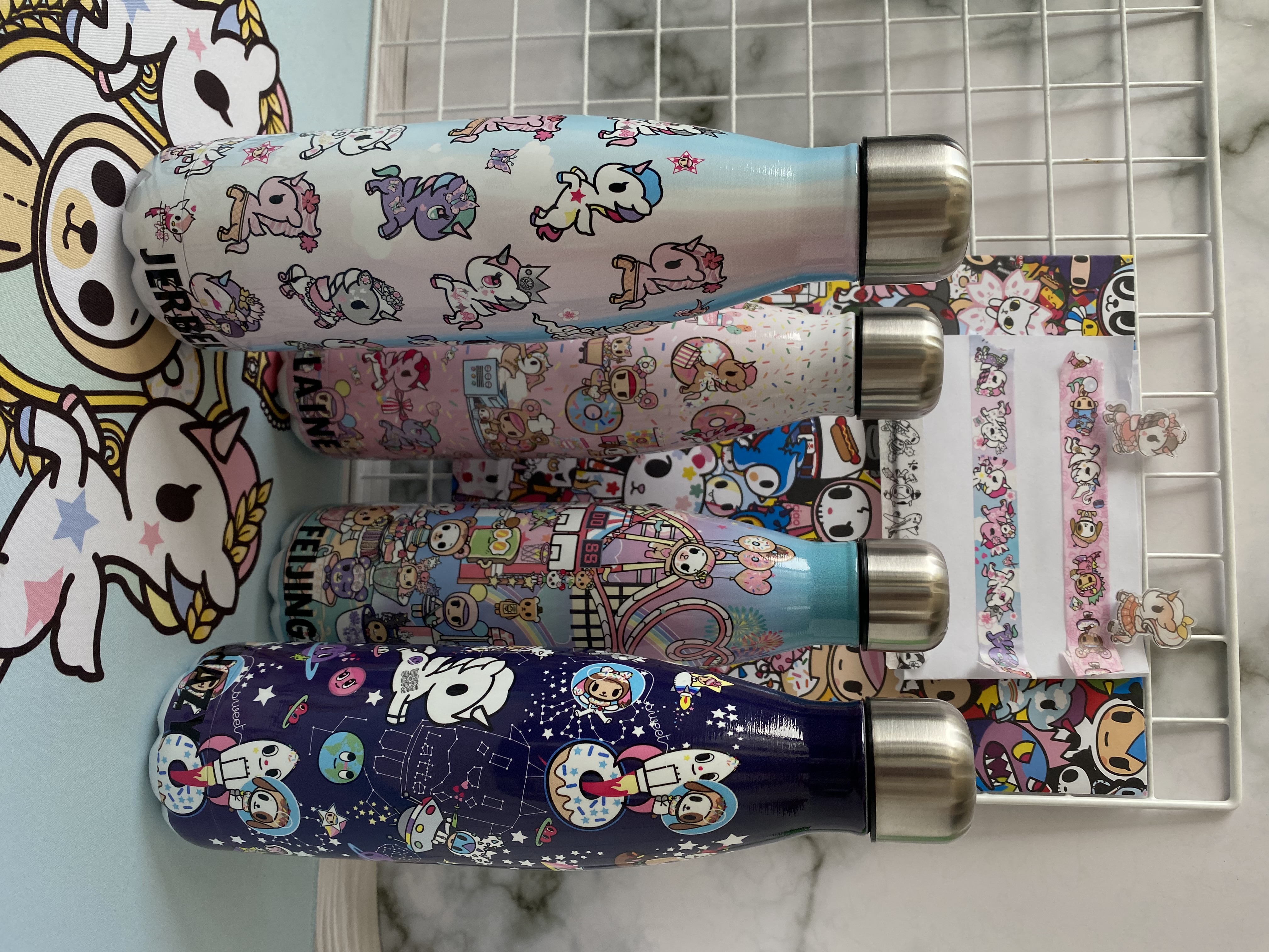 tokidoki Space Thermal Tumbler (Customised) 