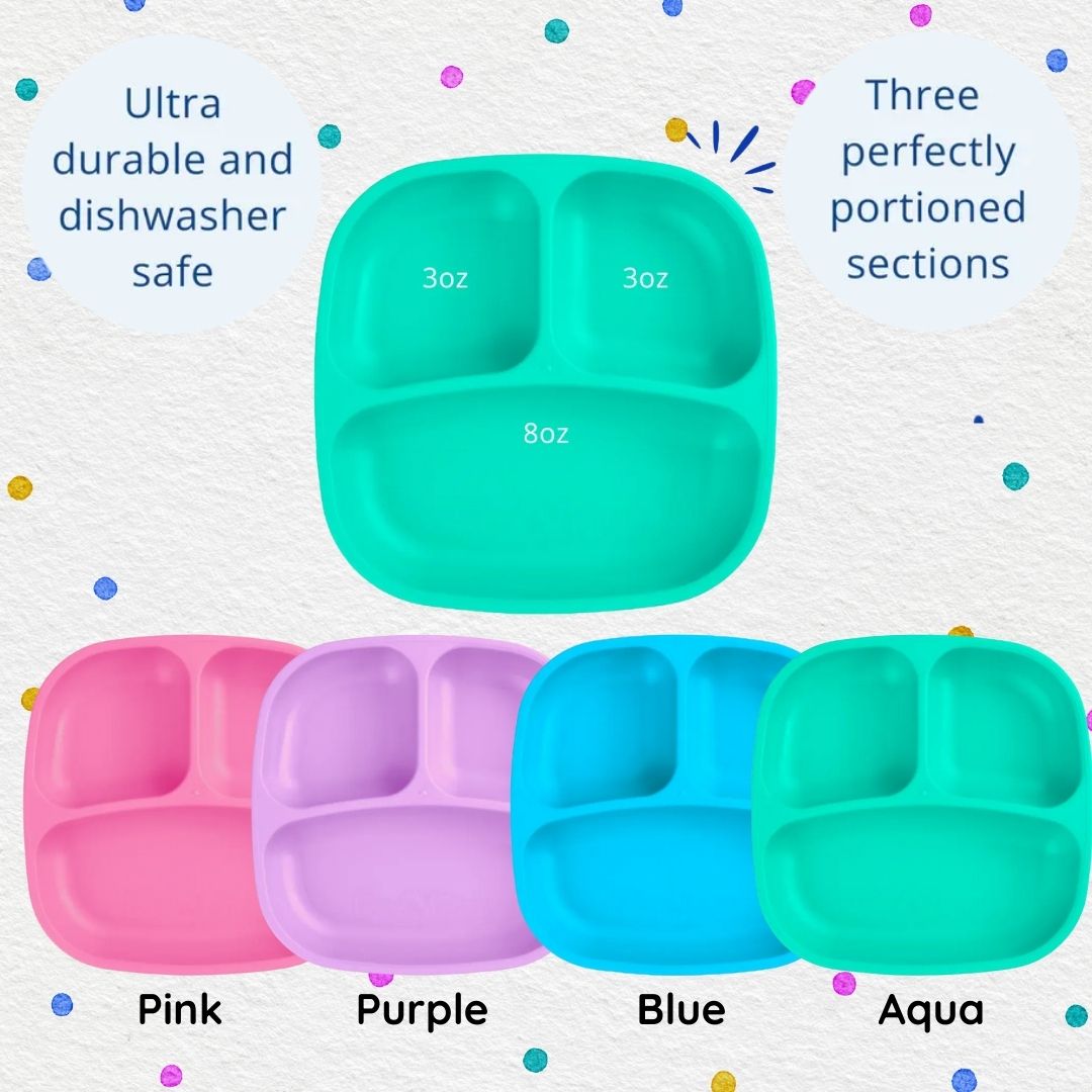 Re-Play 7" Divided Plate