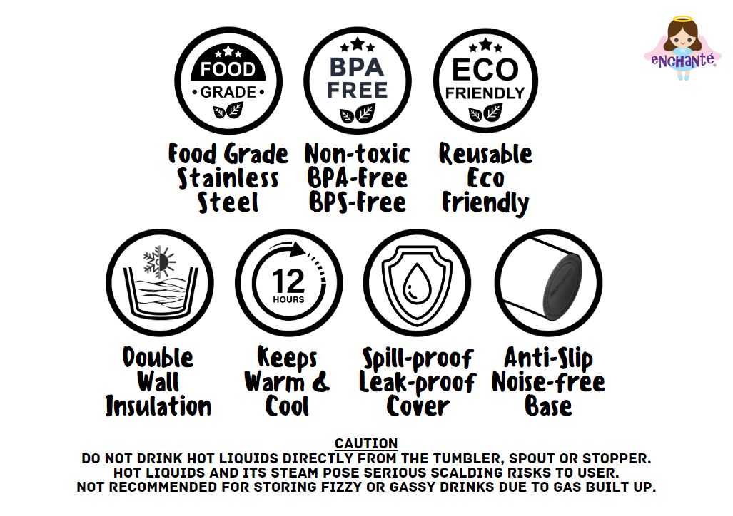 Enchante Boba Thermal Tumbler