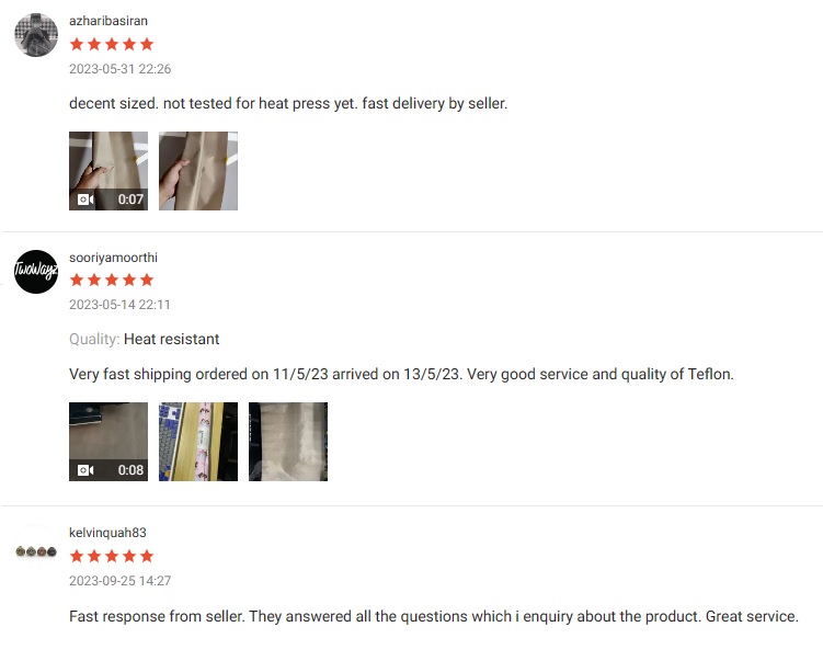 Teflon Non-Stick Sheet (40 x 60cm)