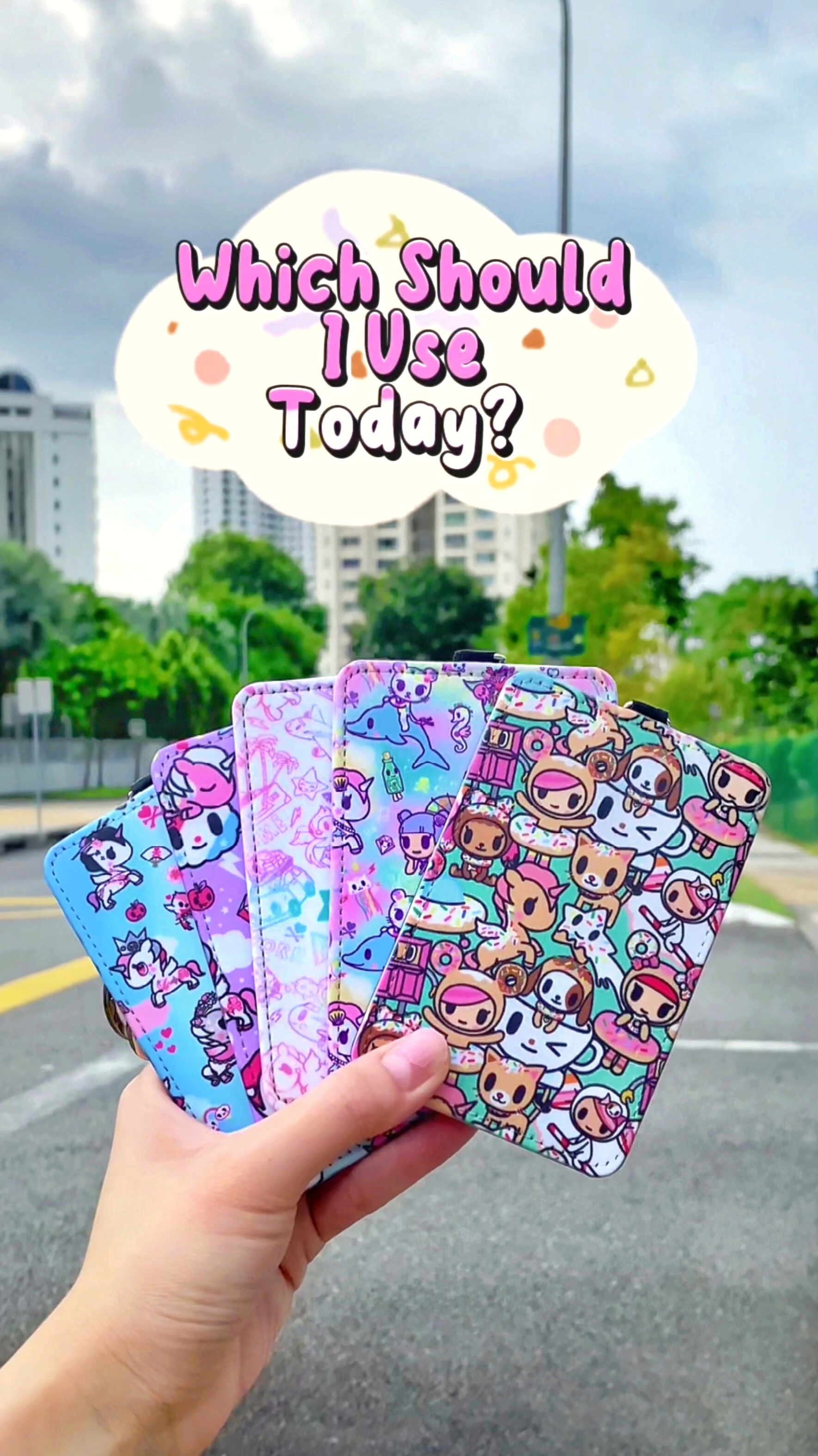 tokidoki Card Holder - Crystal Kingdom