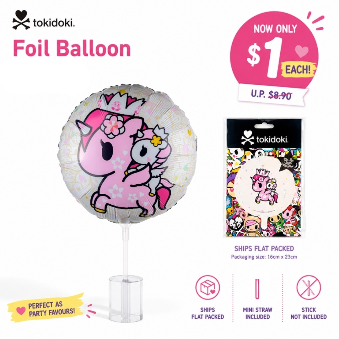 tokidoki Unicorno Foil Balloon (18 inch)