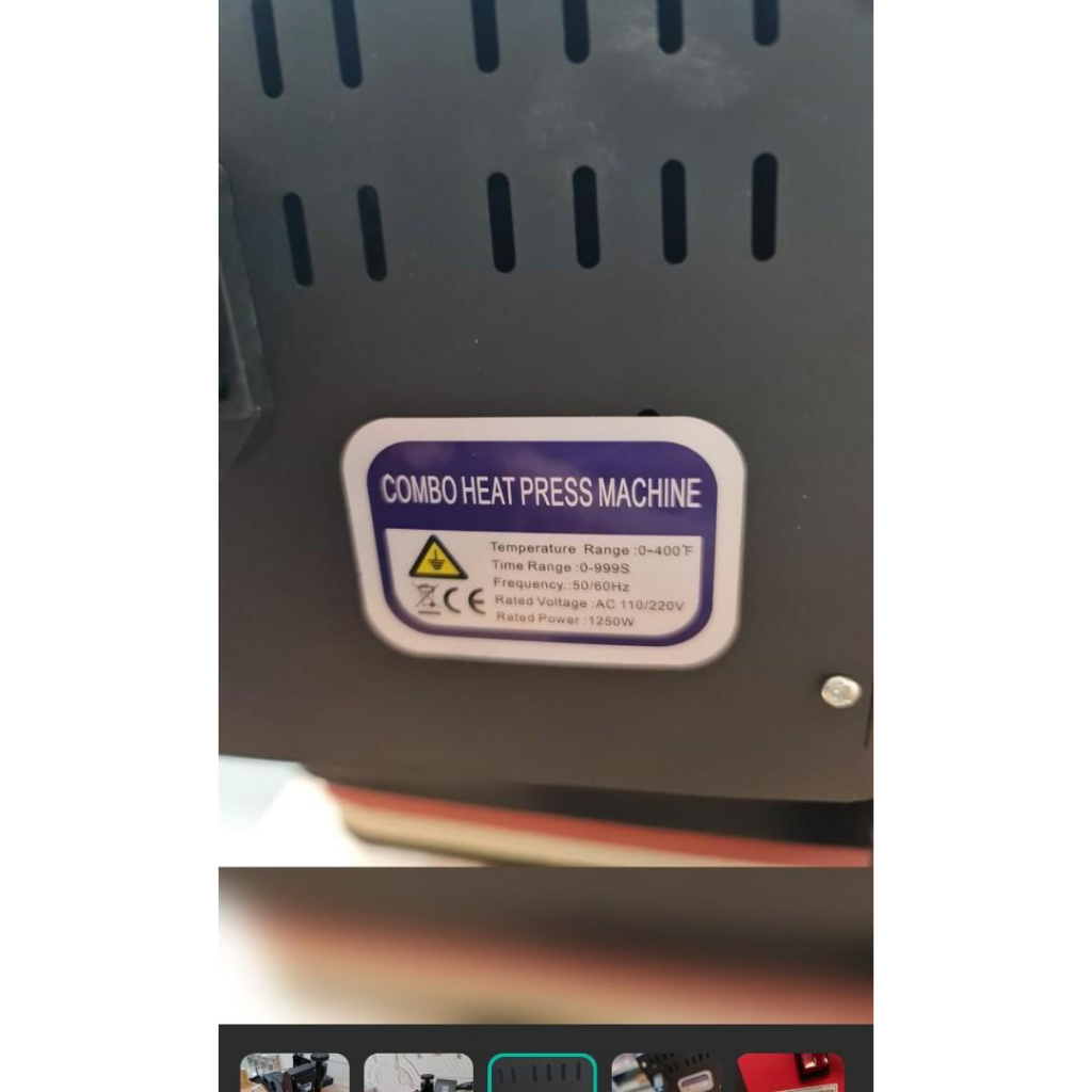 5-in-1 Swing-away Heat Press Machine Bundle (30 x 38cm)