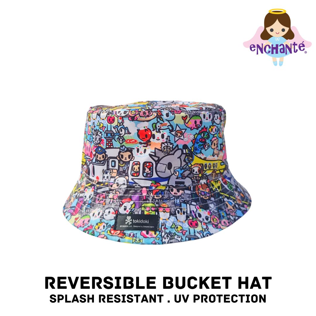 tokidoki Travels Reversible Bucket Hat