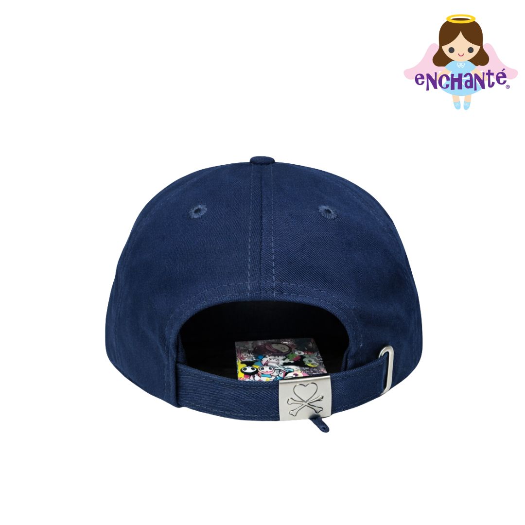 tokidoki Logo Rhinestone Cap (Navy)