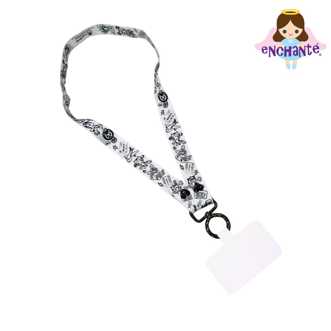 tokidoki Mask Lanyard: Travels