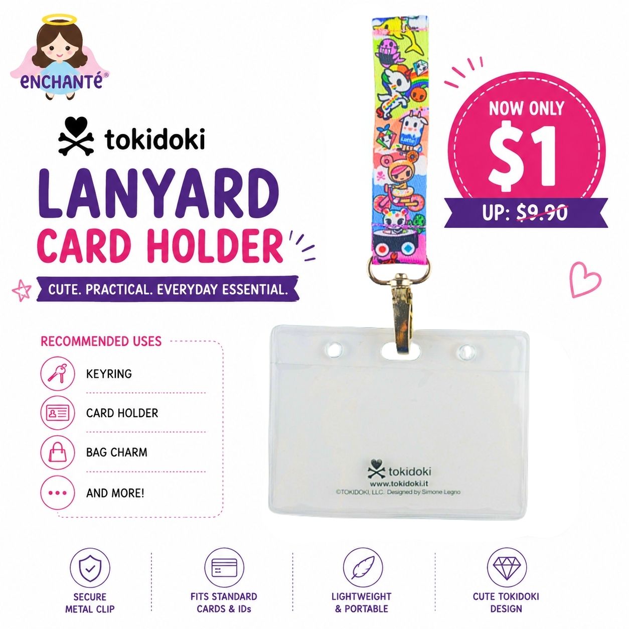 tokidoki California Dreamin' Keyring