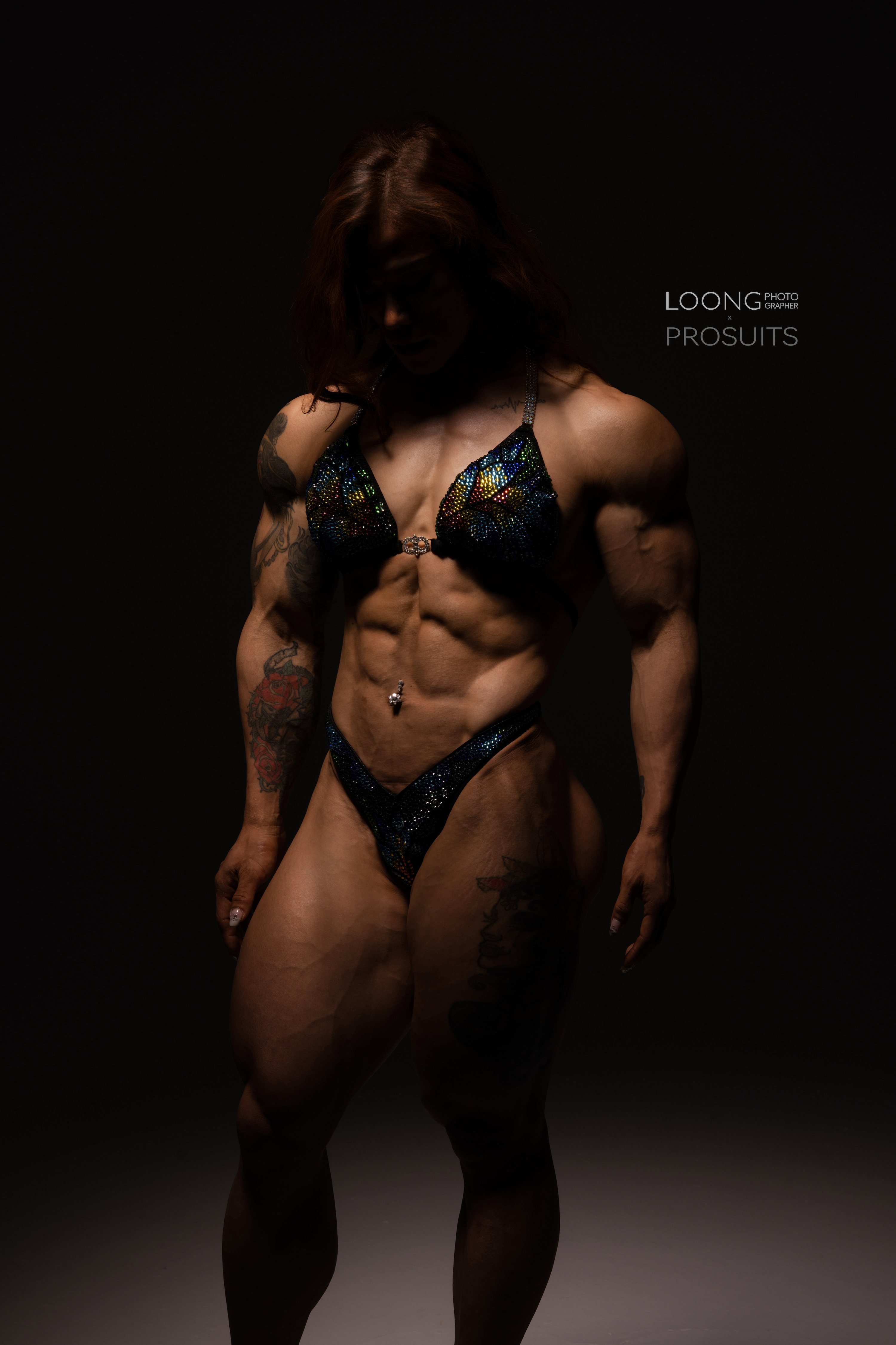 FG4-001 Competition Bikini Custom-Made for Figure/WP/WBB ProSuits