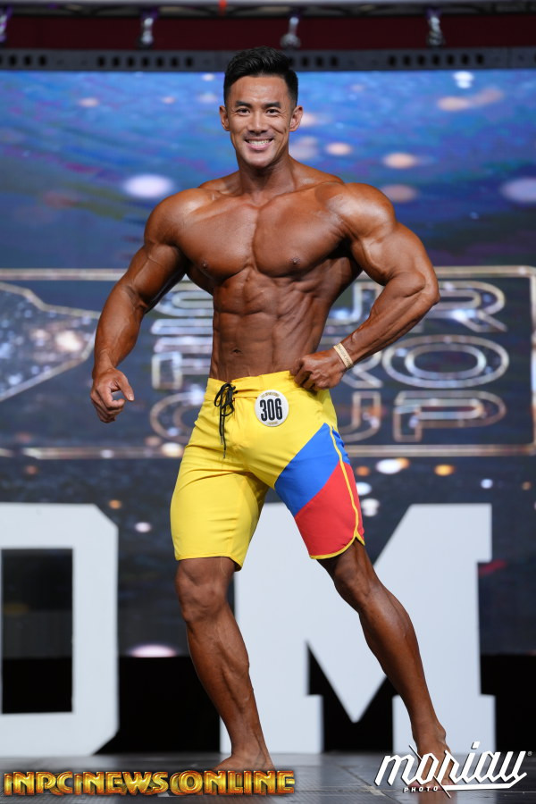 MP078 Boardshorts Custom-Made for Men's Physique ProSuits Xiaolong Hong