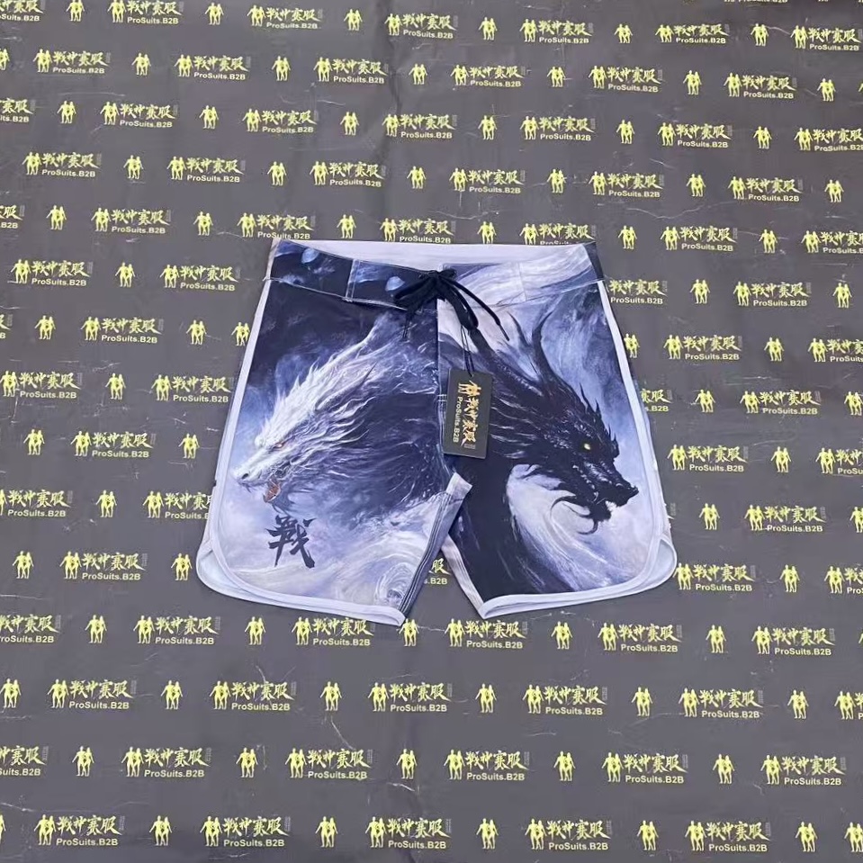 MP192 "Dragon Slayer" Boardshorts for Men's Physique by ProSuits