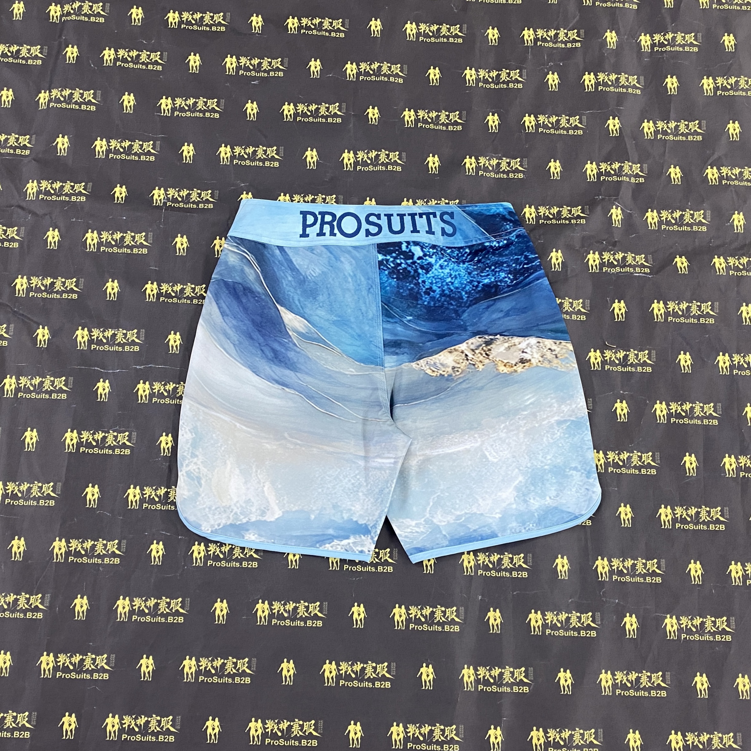 MP189 "Ocean Star" Boardshorts for Men's Physique ProSuits Heng Zhao