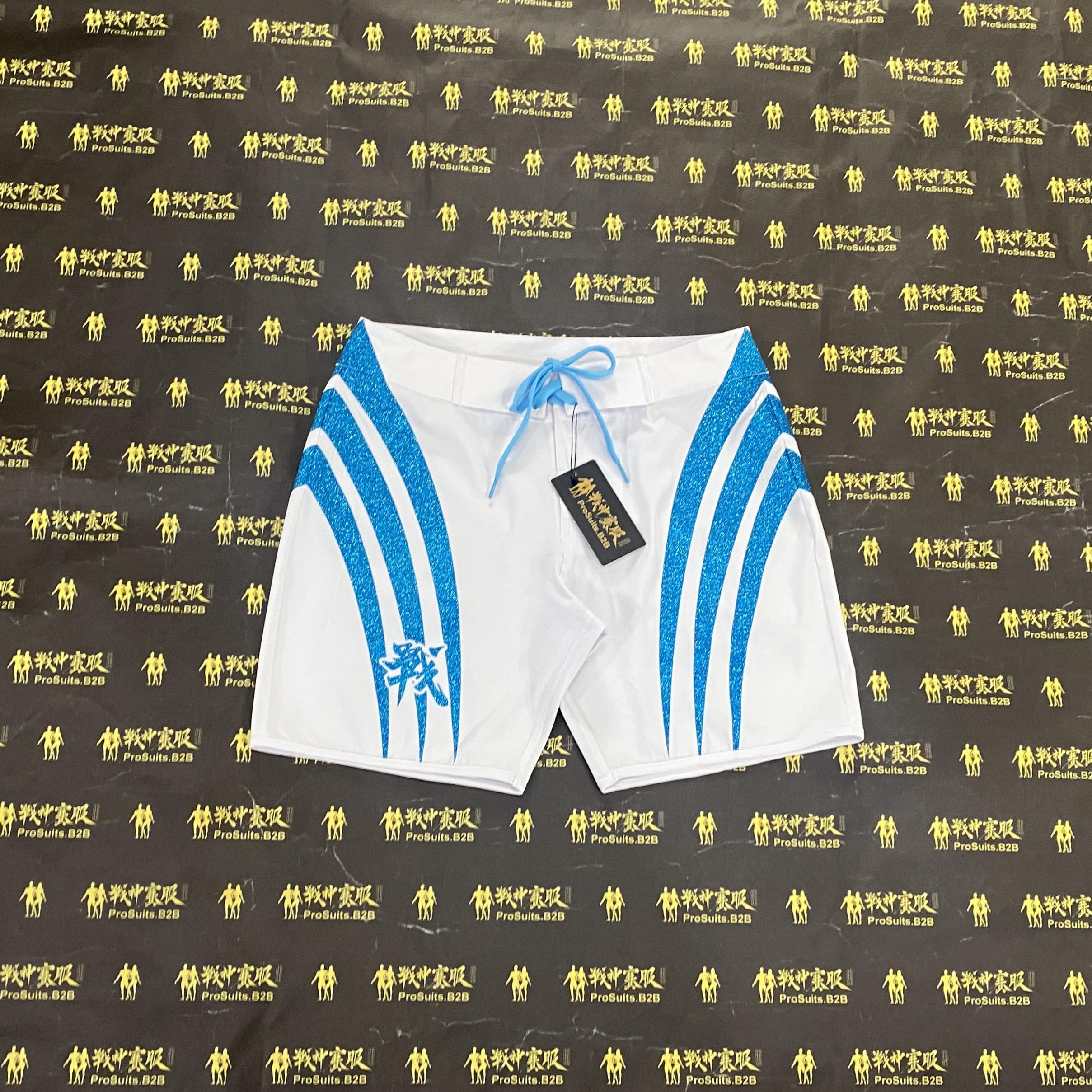 MP203 "Juxian Bling" Boardshorts for Men's Physique by ProSuits