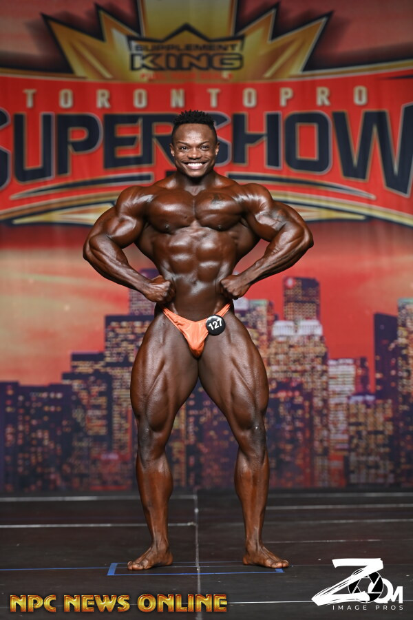 BB-G3 "Naranja" Posing Trunk for Bodybuilding ProSuits Franklyn Audu