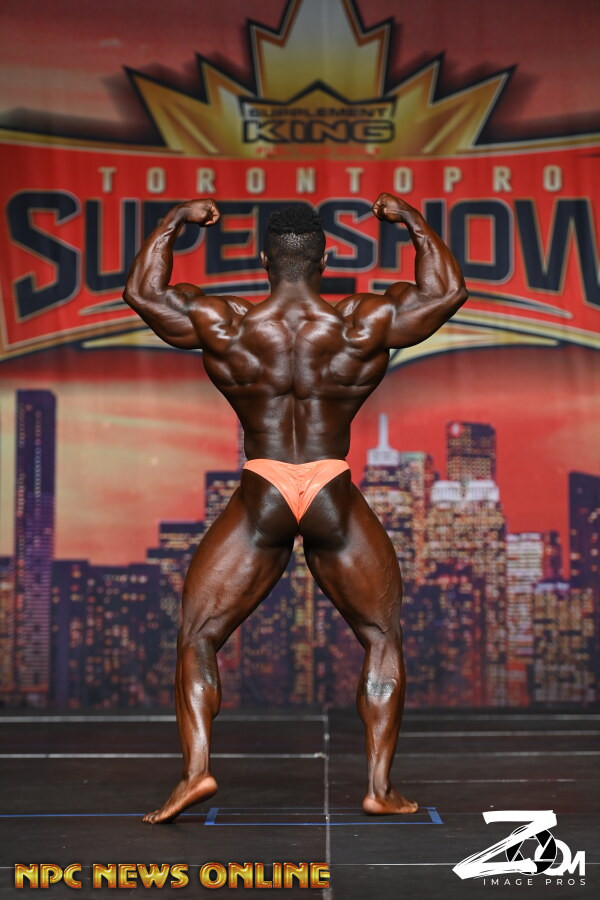 BB-G3 "Naranja" Posing Trunk for Bodybuilding ProSuits Franklyn Audu