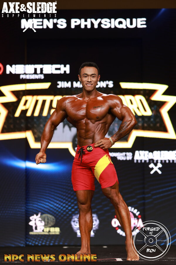 MP075 Boardshorts Custom-Made for Men's Physique ProSuits Renyi Xie