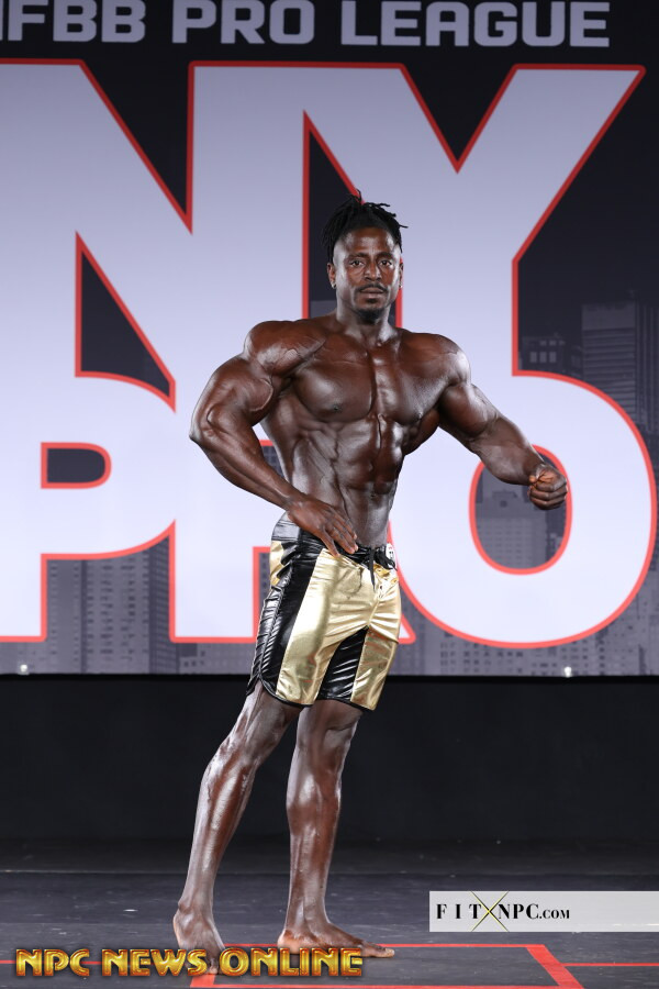 MP012 Boardshorts Custom-Made for Men's Physique ProSuits Adama Jammeh