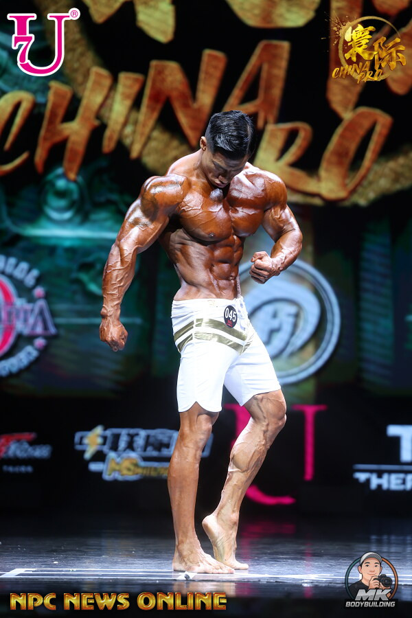 MP140 "O11" Boardshorts Custom-Made for Men's Physique ProSuits Juxian He