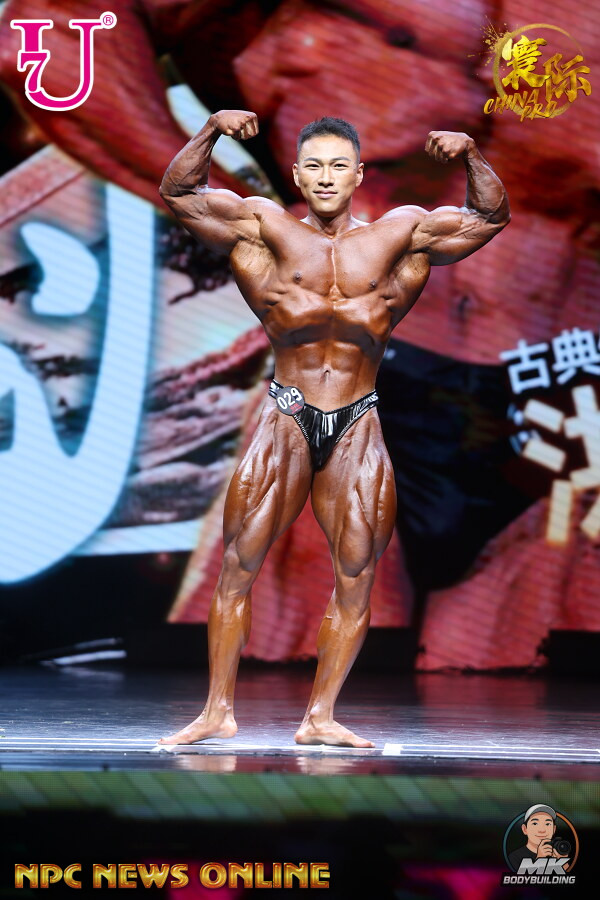 CP06 V-Cut Posing Trunk Custom-Made for Classic Physique ProSuits Jincheng Hong