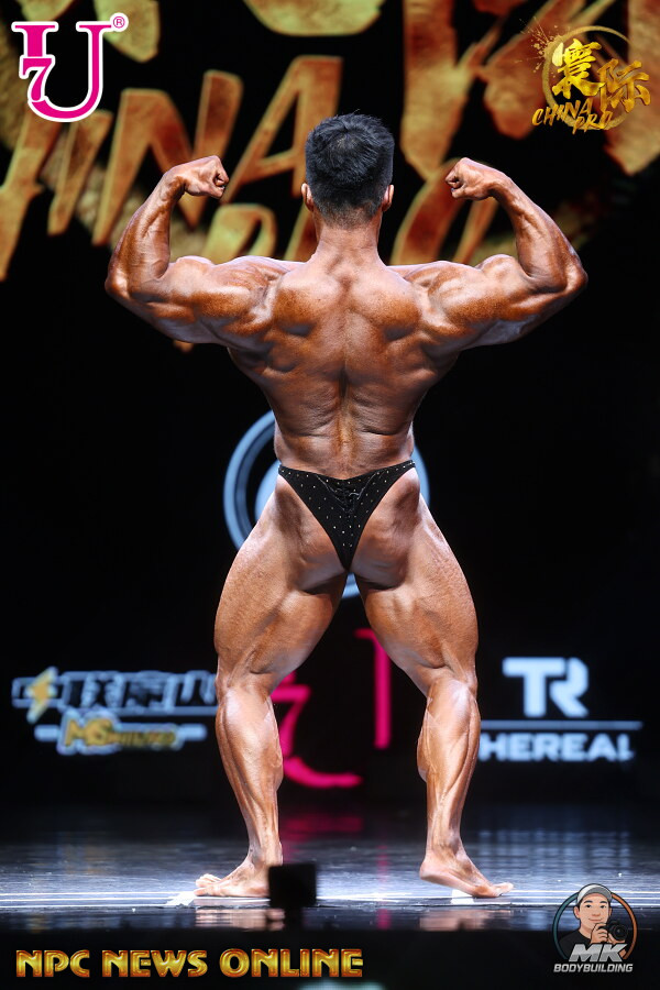 BB-RS "Rhinestones" Posing Trunk for Bodybuilding ProSuits Kai Tian