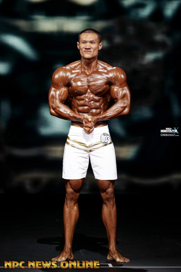 MP140 "O11" Boardshorts Custom-Made for Men's Physique ProSuits Juxian He