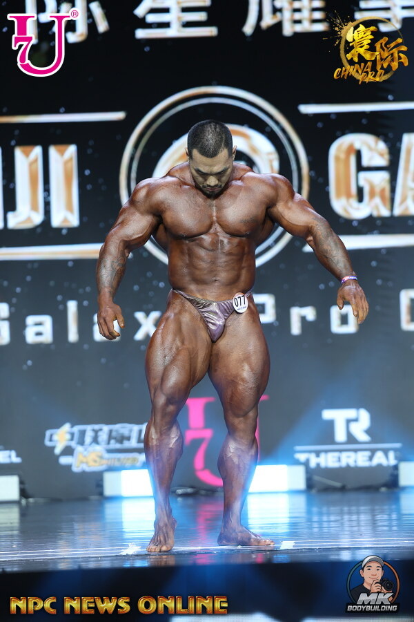 BB-G9 "Lavender" Posing Trunk for Bodybuilding ProSuits Hongcheng Zhao