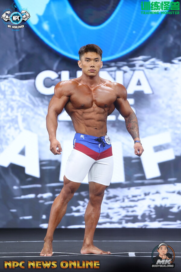 MP101 Boardshorts Custom-Made for Men's Physique ProSuits Yiqu Huang