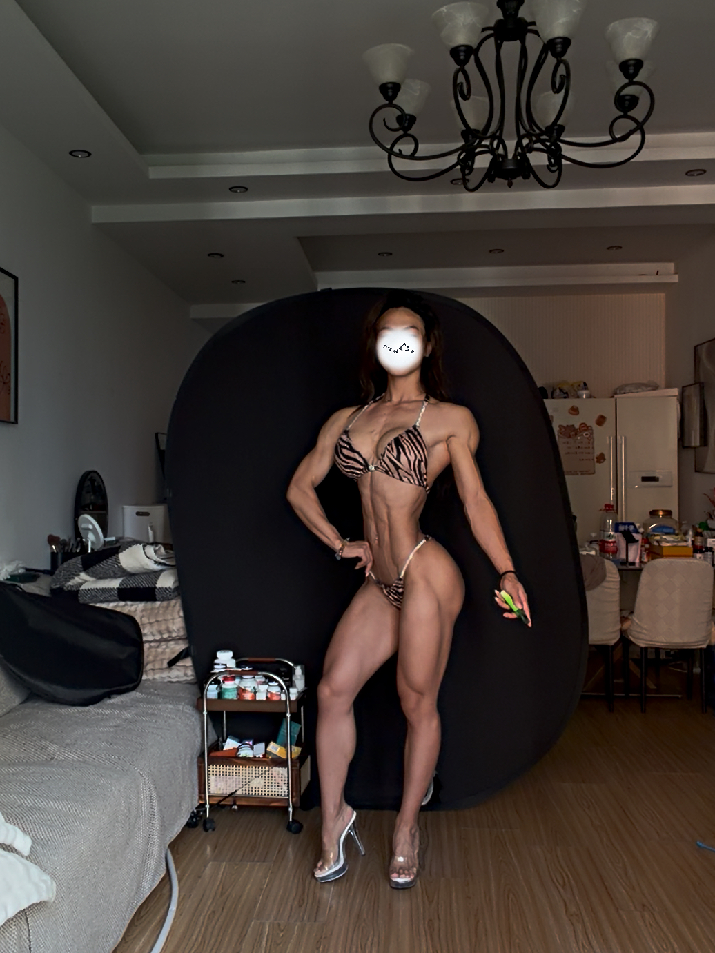PB-NZB “Natural Zebra” Posing Bikini Custom-Made by ProSuits