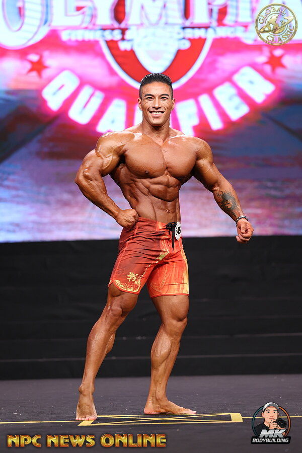 MP187 "Battle Fire" Boardshorts SML for Men's Physique ProSuits Heng Zhao