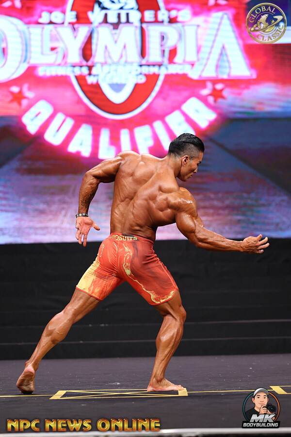 MP187 "Battle Fire" Boardshorts SML for Men's Physique ProSuits Heng Zhao