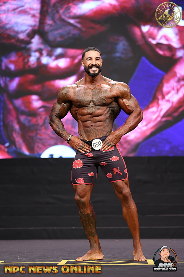 MP091 “Akatsuki” Naruto Boardshorts SML for Men's Physique ProSuits Aaron Straker