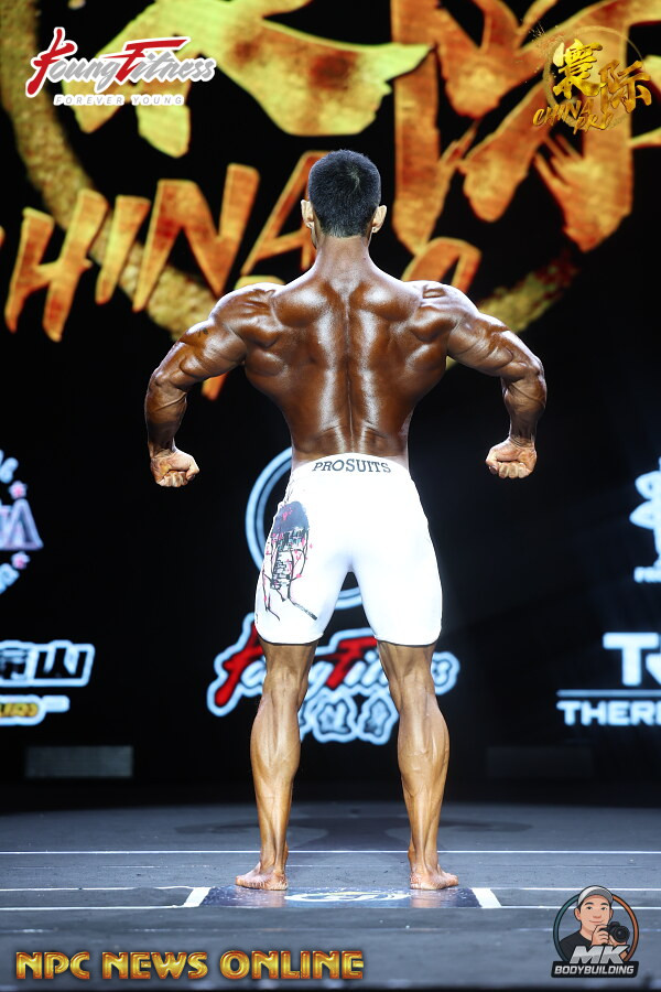 MP193 “Ink & Wash” Boardshorts SML for Men's Physique ProSuits Kaixiang Yang