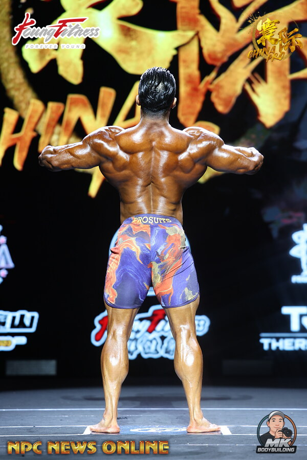 MP194 “Dun-Huang” Boardshorts SML for Men's Physique ProSuits Heng Zhao