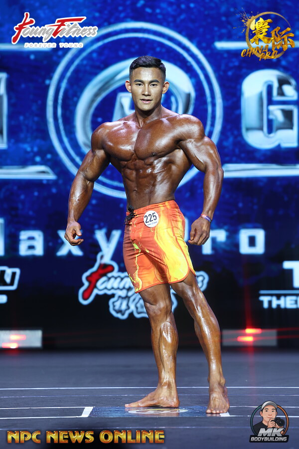 MP187 "Battle Fire" Boardshorts SML for Men's Physique ProSuits Heng Zhao