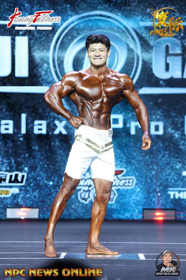 MP140 "O11" Boardshorts Custom-Made for Men's Physique ProSuits Juxian He