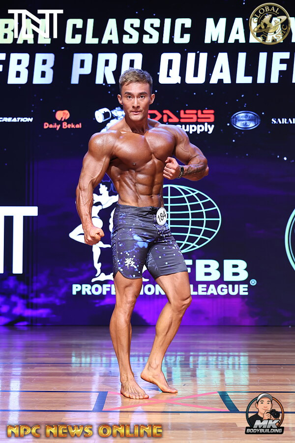 MP195 "Butterfly Shore" Boardshorts SML for Men's Physique ProSuits Heng Zhao