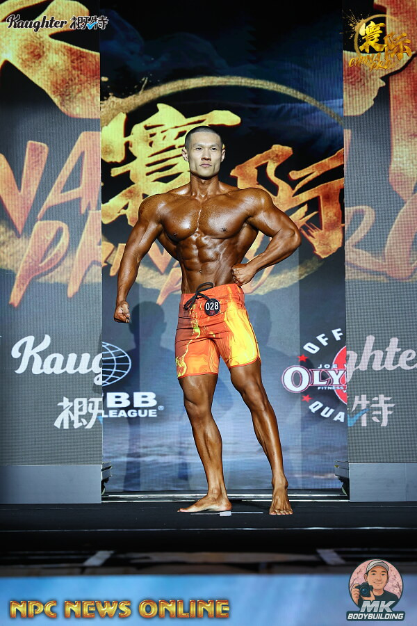 MP187 "Battle Fire" Boardshorts SML for Men's Physique ProSuits Heng Zhao