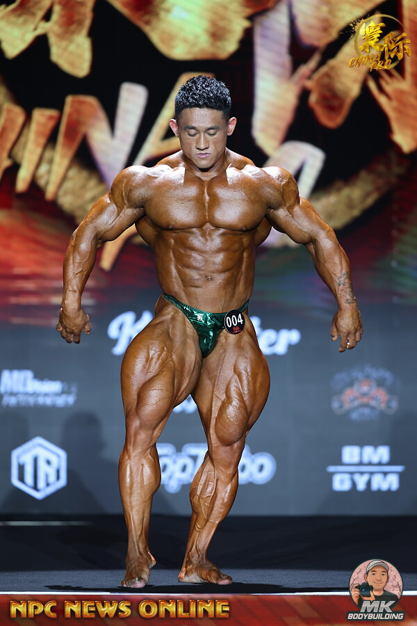 BB-K3 "Liwei Green" Posing Trunk for Bodybuilding by ProSuits
