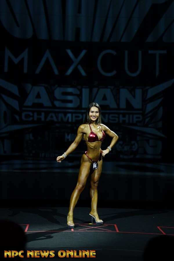 FM-K1 “Metallic Red” Competition Bikini Custom-Made for Fit Model by ProSuits