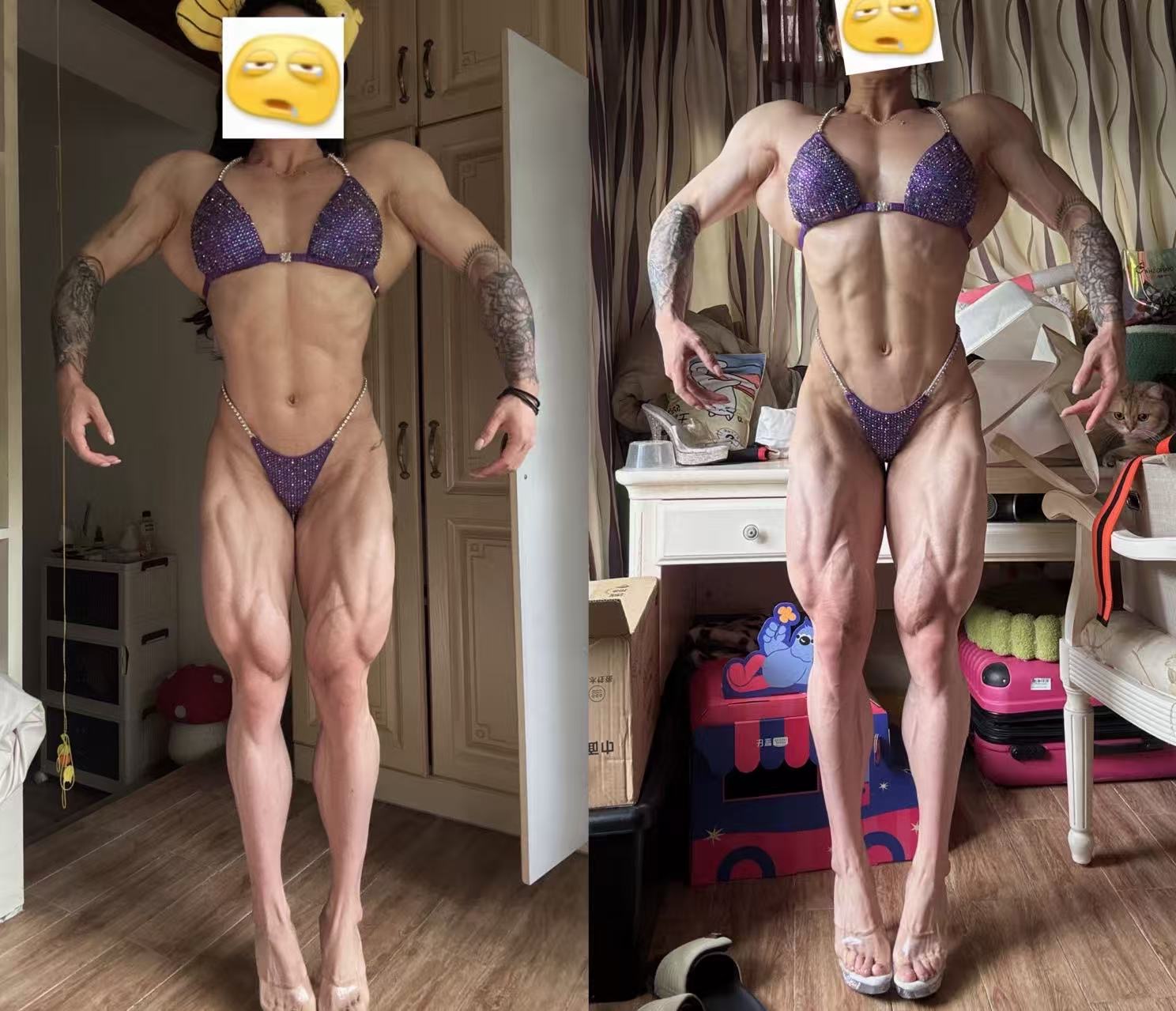 BK5-003 Competition Bikini Custom-Made for Bikini and Wellness by ProSuits Mingjing Li