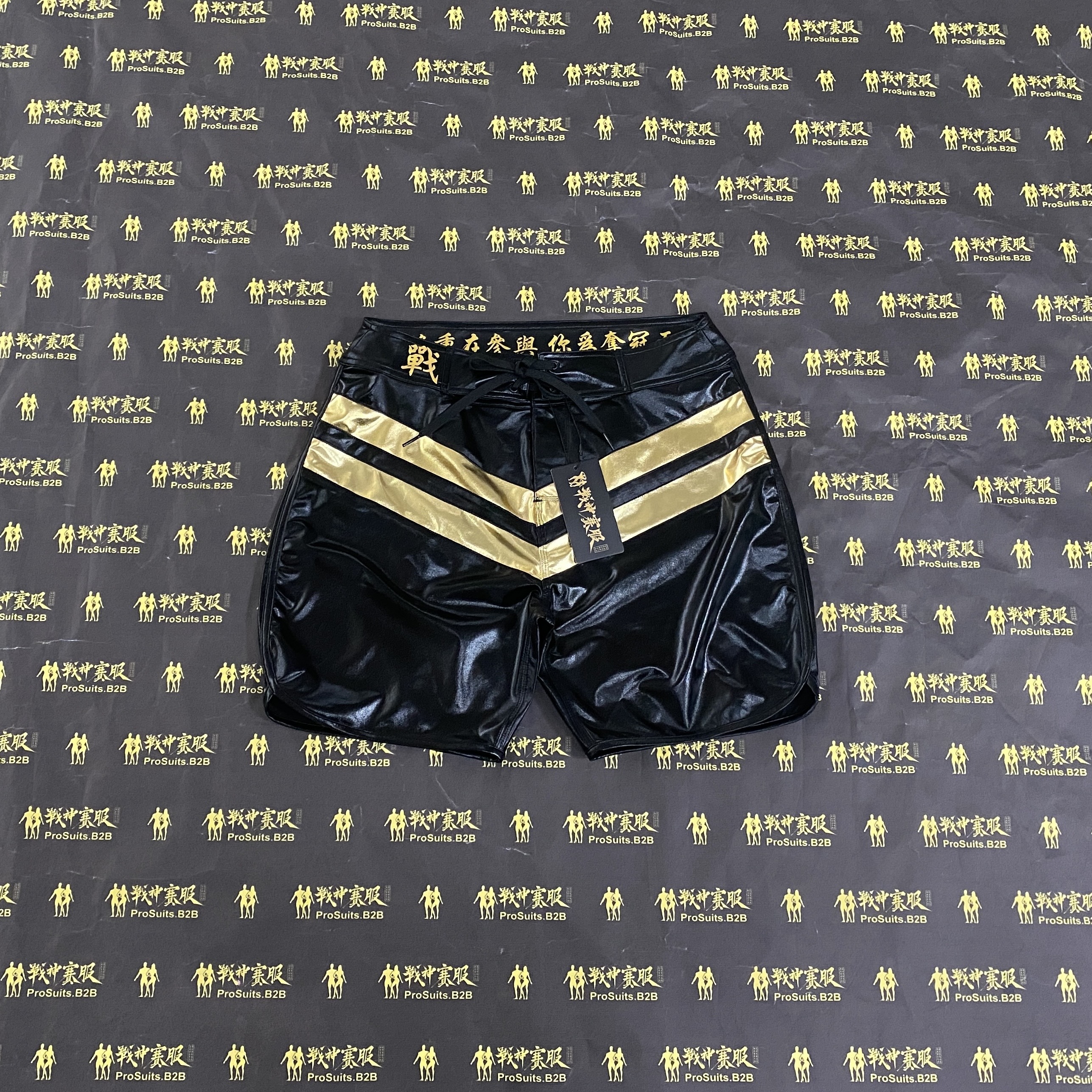 MP167 Boardshorts Custom-Made for Men's Physique ProSuits Heng Zhao