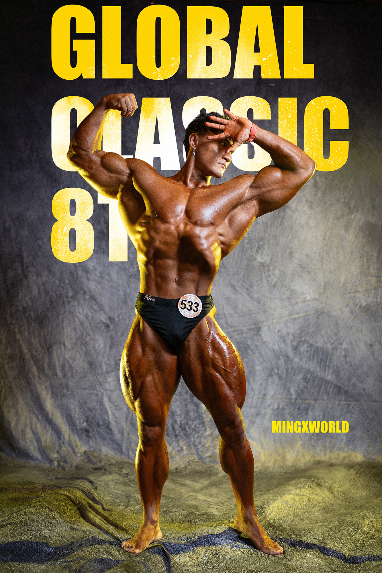 CPSP ProSuits Signature Posing Trunk for Classic Physique Feifei Lei