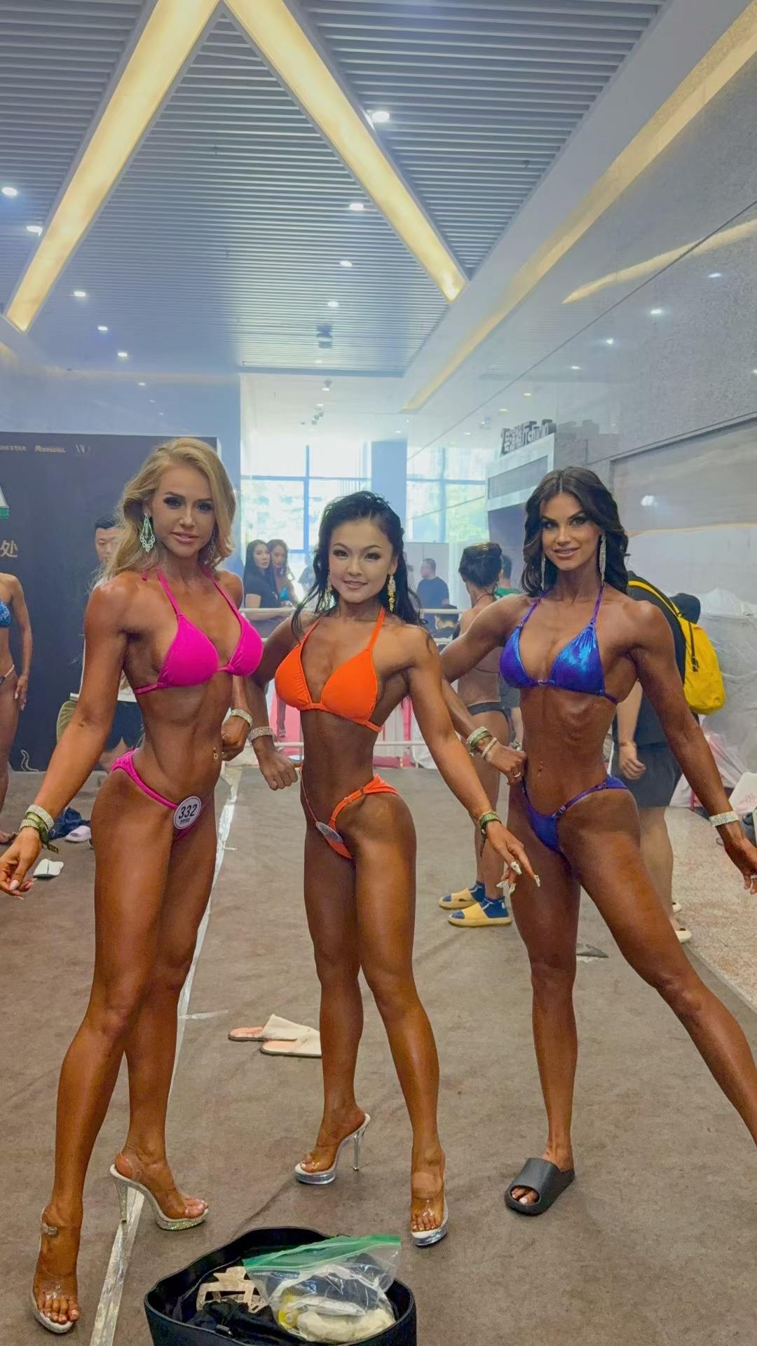 FM-G3 “Naranja” Competition Bikini Custom-Made for Fit Model ProSuits