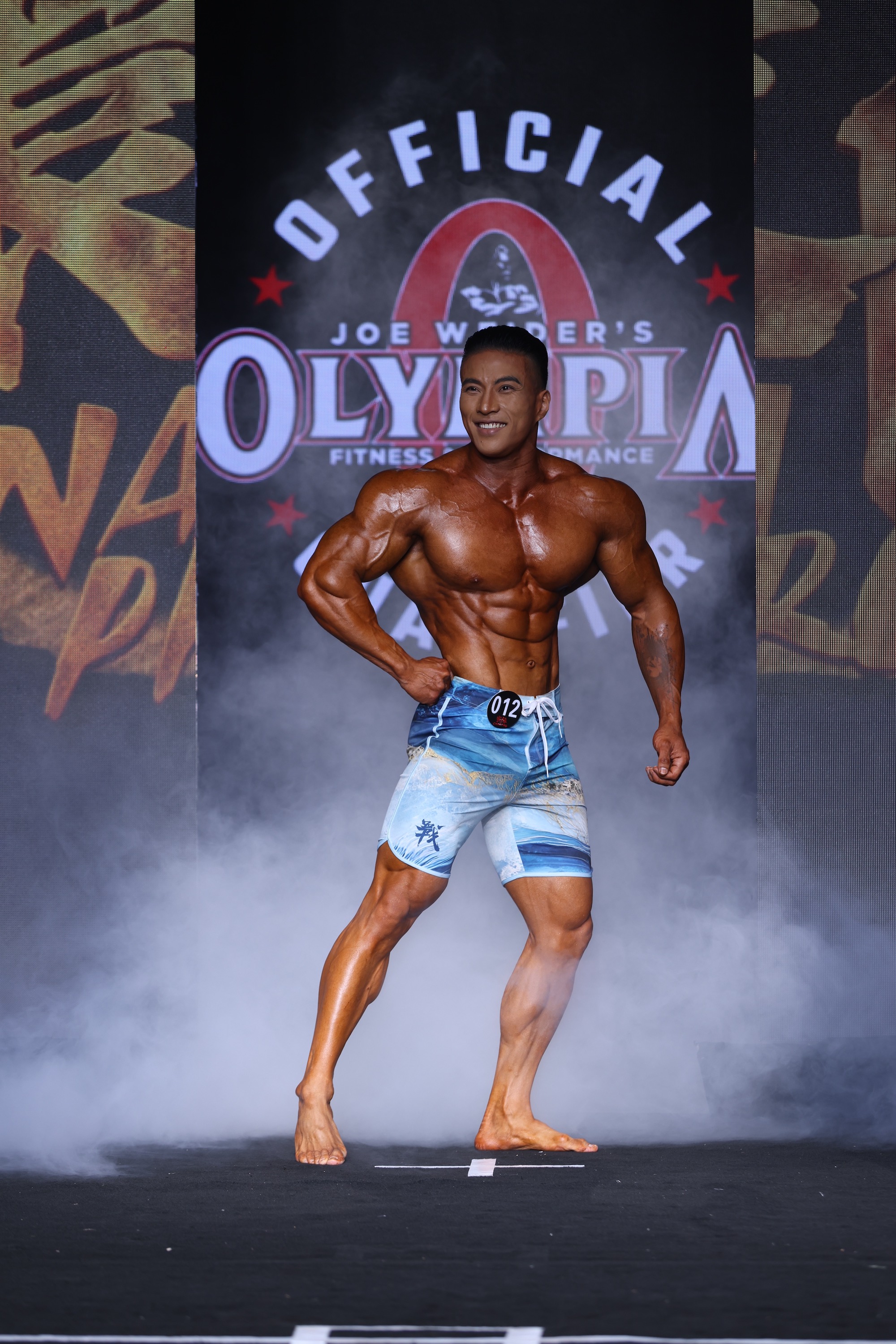 【Pre-Order】战神·赵师 "Ocean Star" Boardshorts Men's Physique MP189