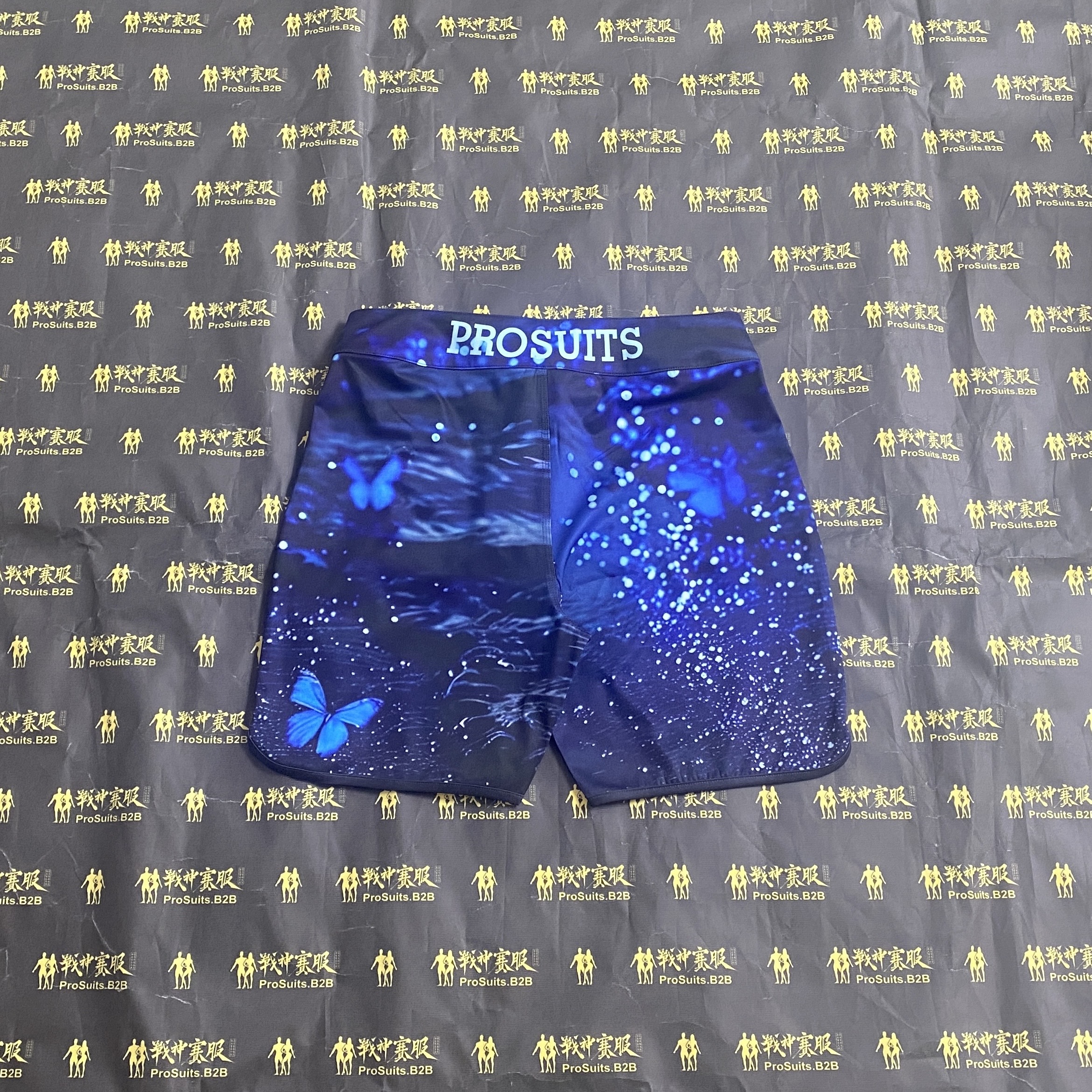 MP195 "Butterfly Shore" Boardshorts SML for Men's Physique ProSuits Heng Zhao