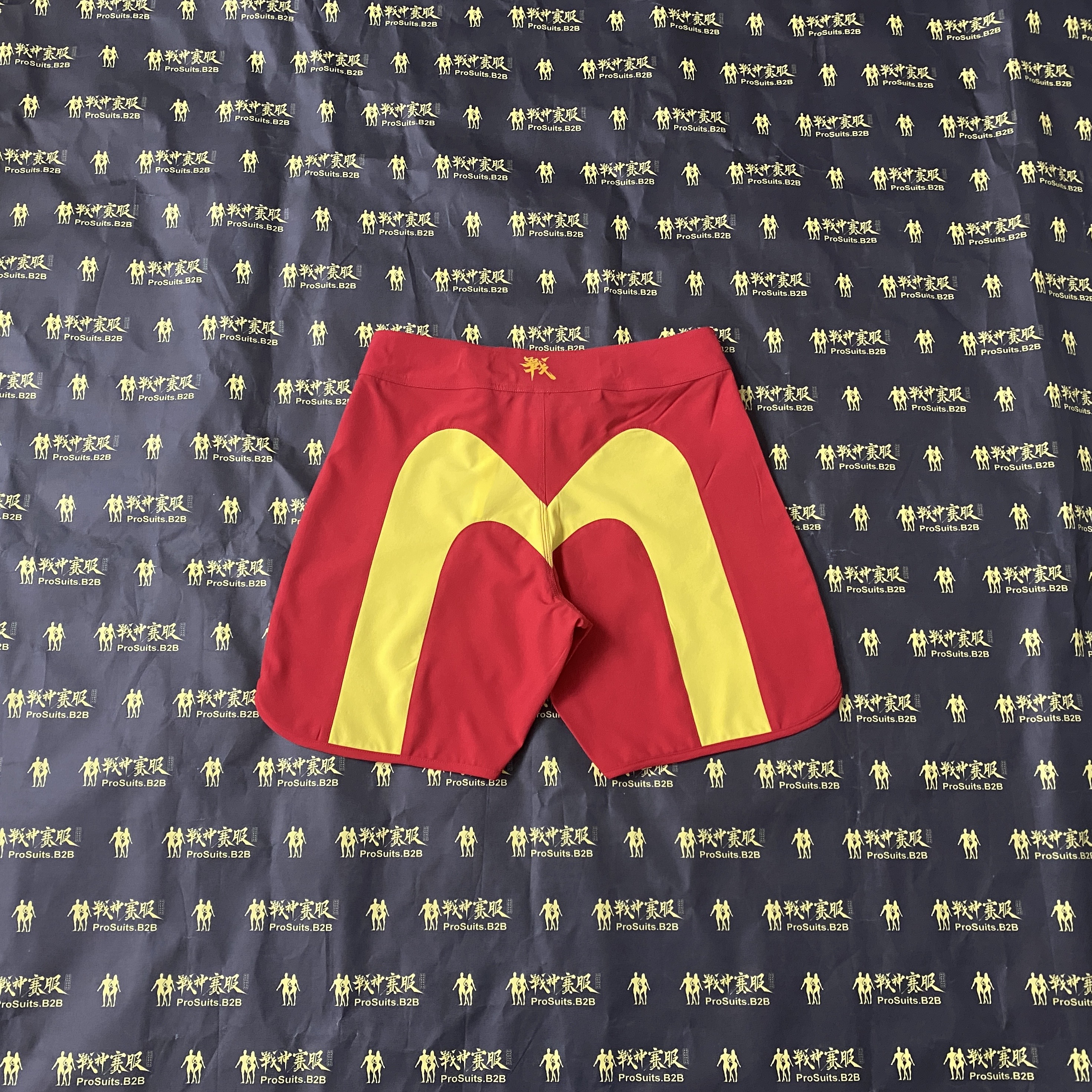 MP094 “MacDonald's” 😂 Boardshorts for Men's Physique ProSuits Kai Rui