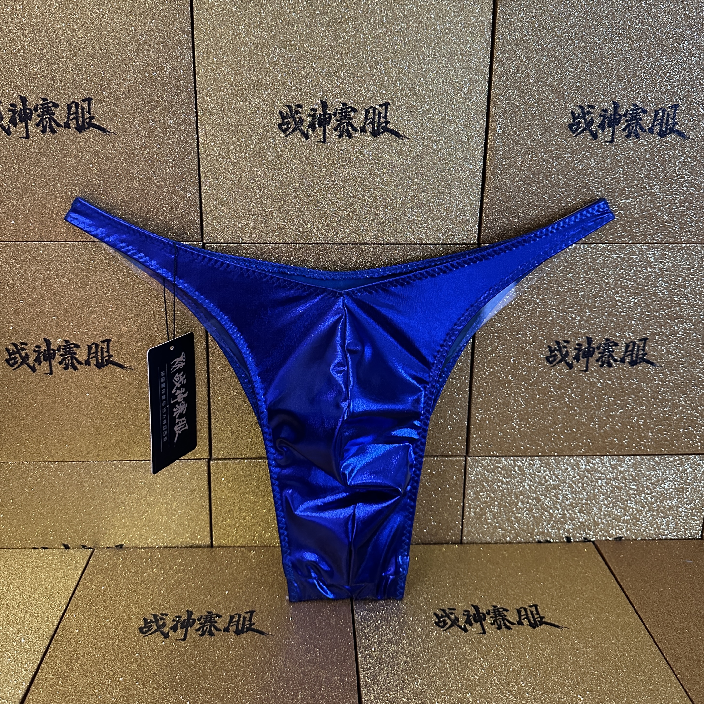 BB-K8 "Cobalt" Posing Trunk for Bodybuilding ProSuits Junlang Han
