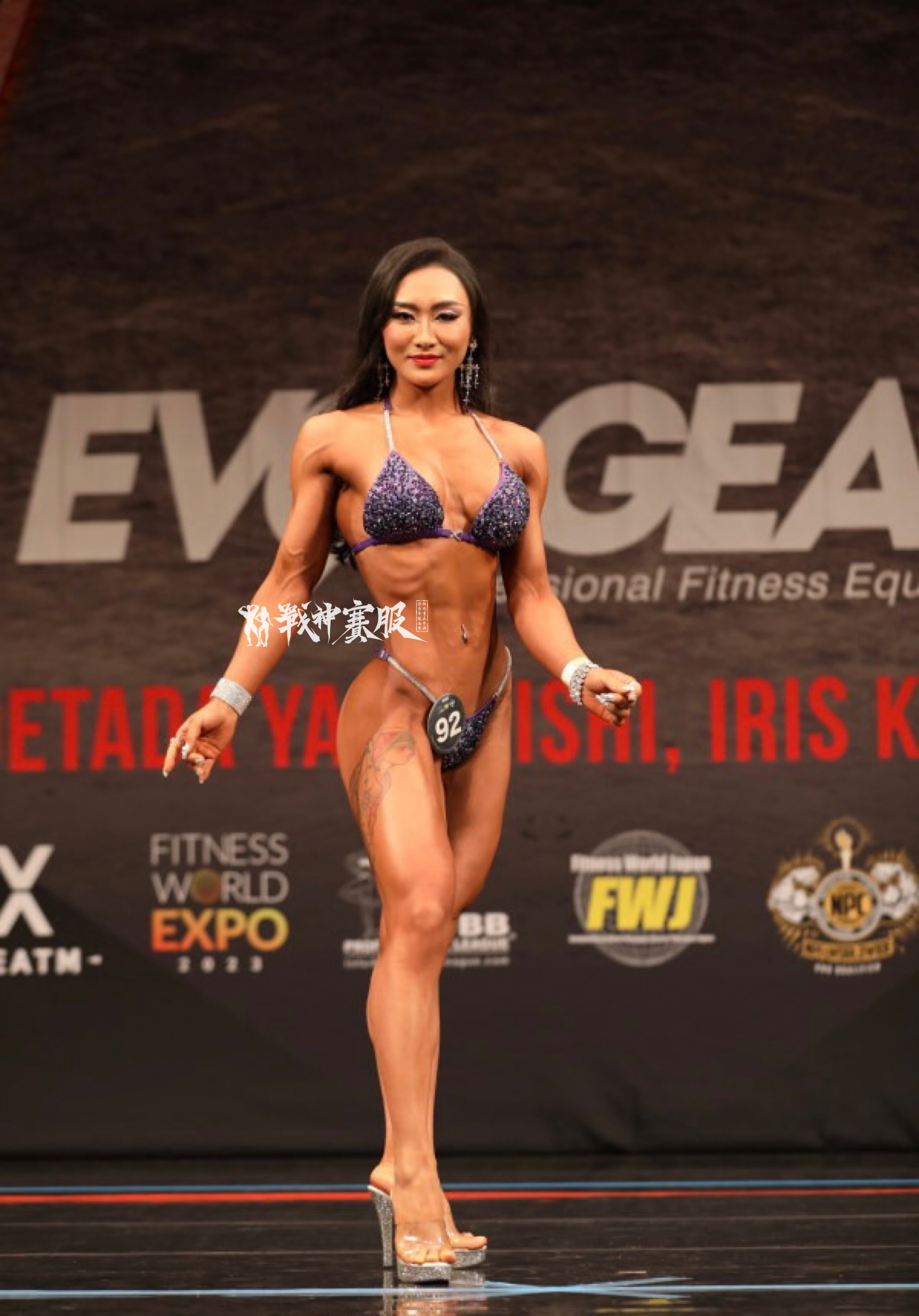 PE10 Rhinestone Earrings for Bikini Competitions Jewelry by ProSuits