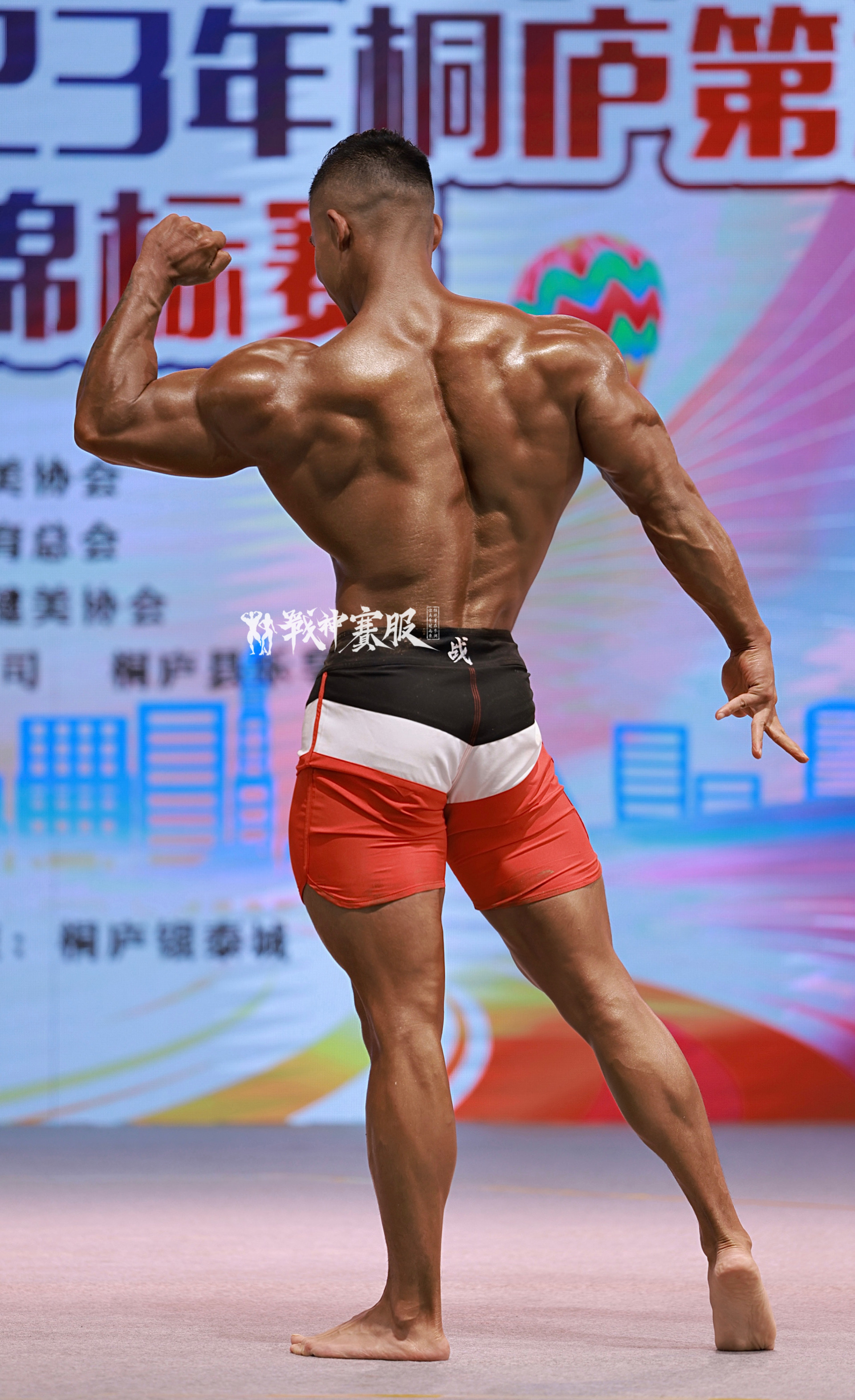 MP109 Boardshorts Custom-Made for Men's Physique ProSuits Heng Lu
